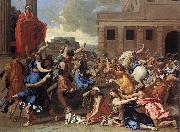 Nicolas Poussin The Rape of the Sabine Women oil painting picture wholesale